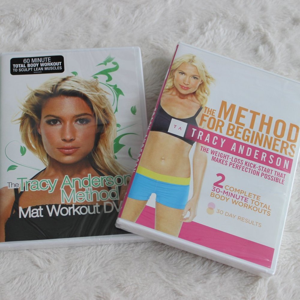 New In Box: Set of 2 Tracy Anderson Method DVDs